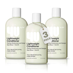 4U by Tia lightweight detangling conditioner bottle pour enabling easy application