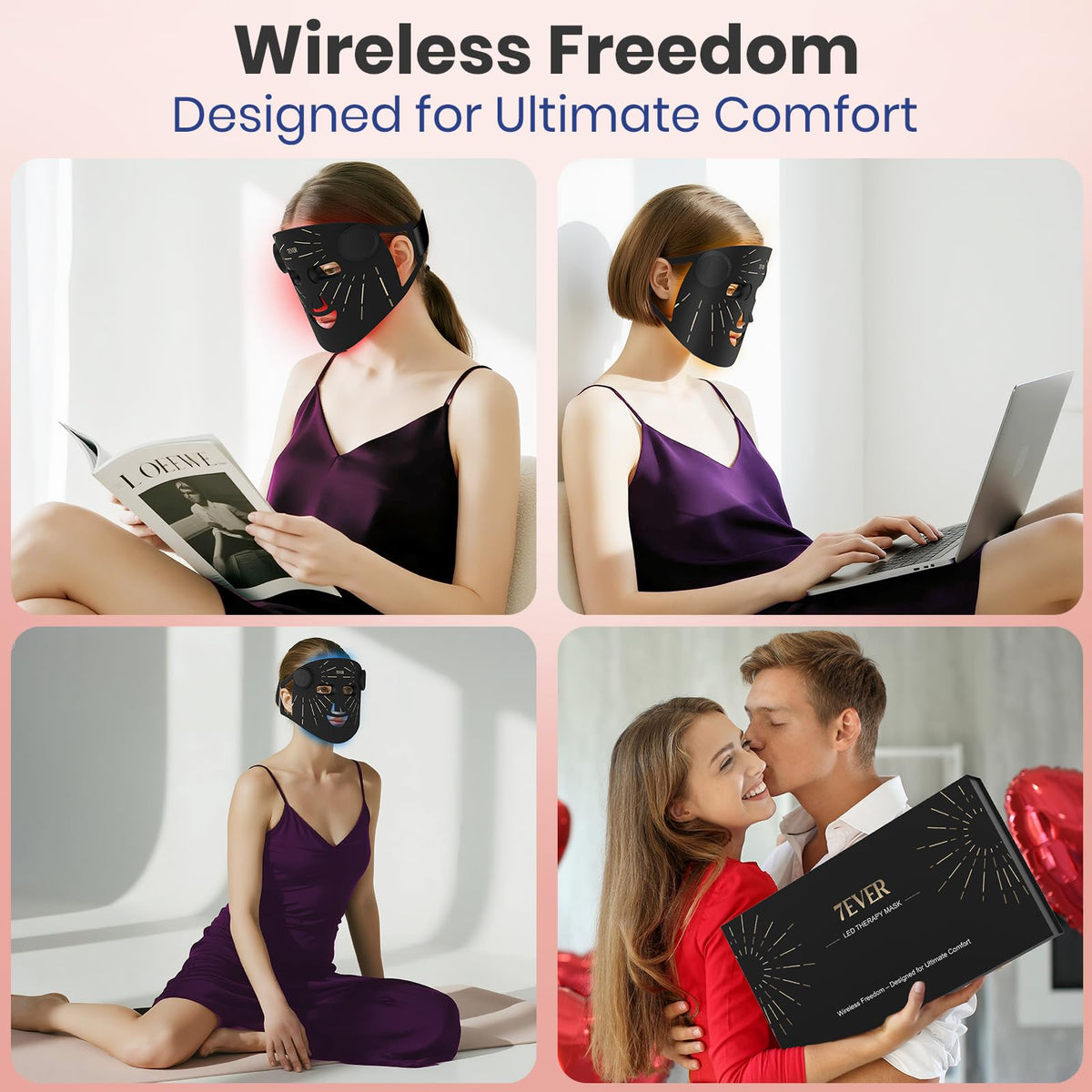 7ever wireless design supports home use or travel