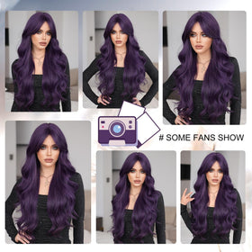 Adjustable elastic band provides comfortable fit on 7JHH WIGS wig.