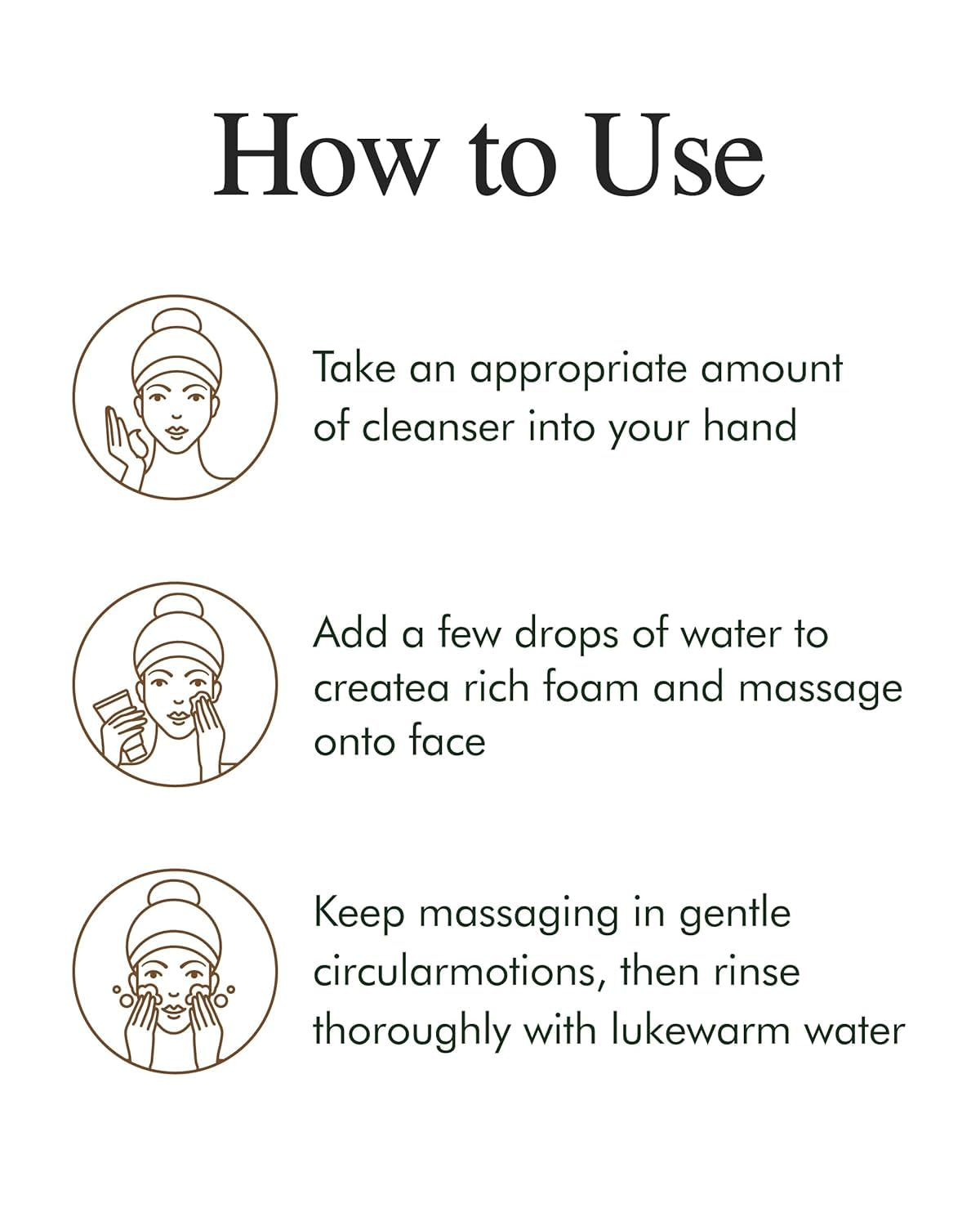 9 Wishes glowing skin after cleansing implying radiant complexion