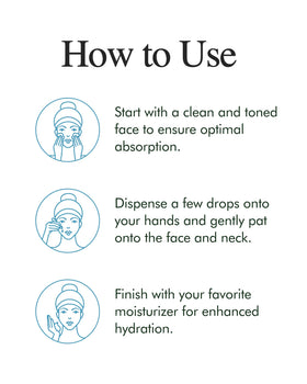 9 Wishes Hydra Ampoule II glow on skin demonstrates hydration and radiance.