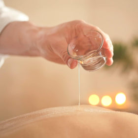 A&amp;A Premium Body Mineral Oil is clear and unscented, ideal for sensitive skin during treatments.