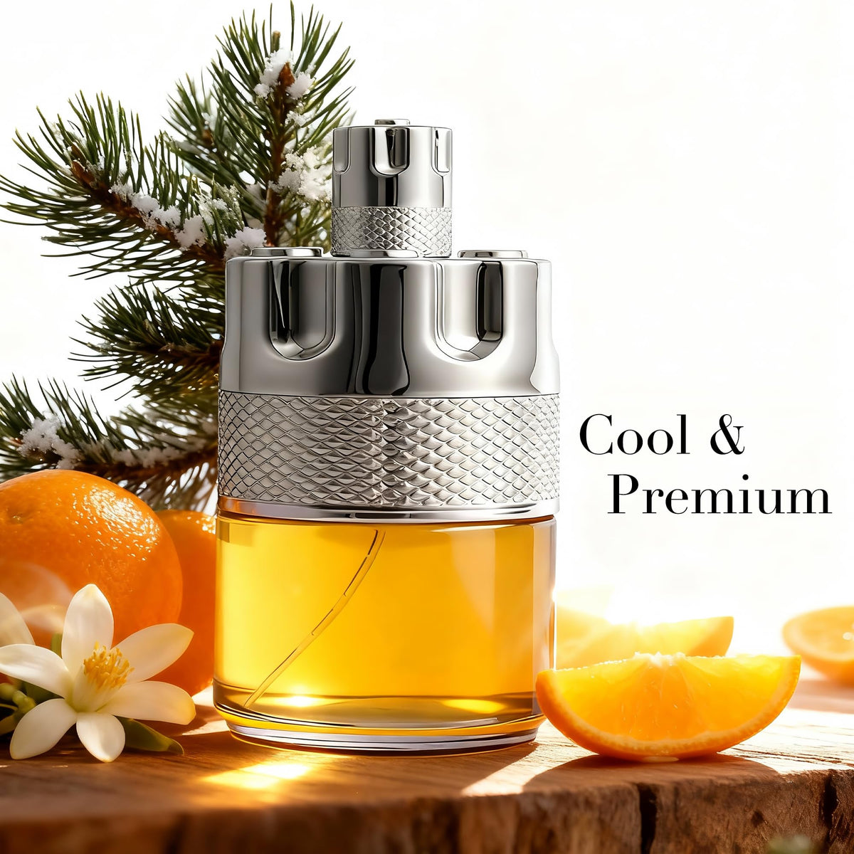 A CENTER Azura Noir 100ml bottle stands ready for daily use or gifts.
