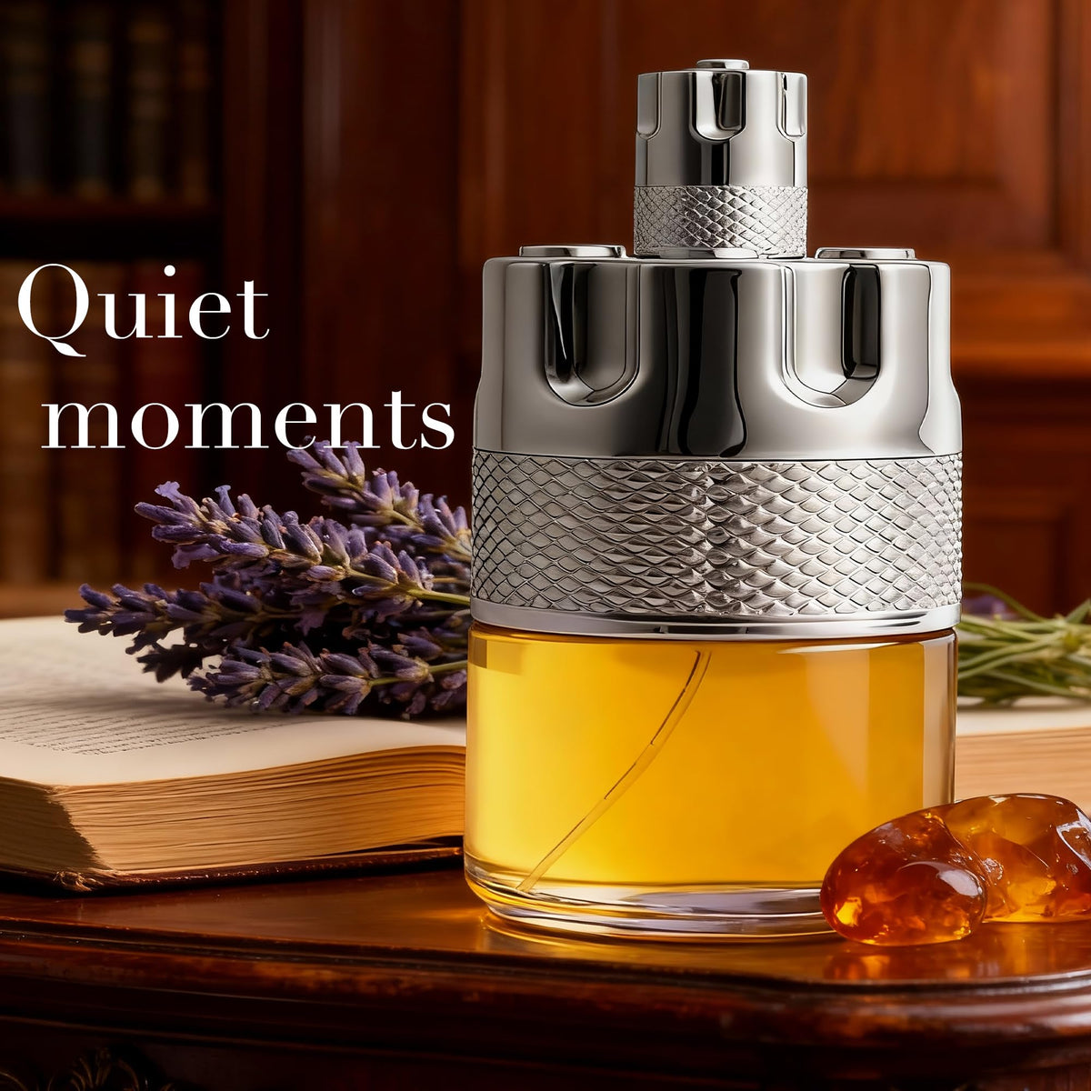 A CENTER Azura Noir heart notes of apple and juniper suggest versatile daytime elegance.