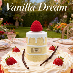 A CENTER Coconut Chiffon bottle-closeup highlights creamy coconut notes