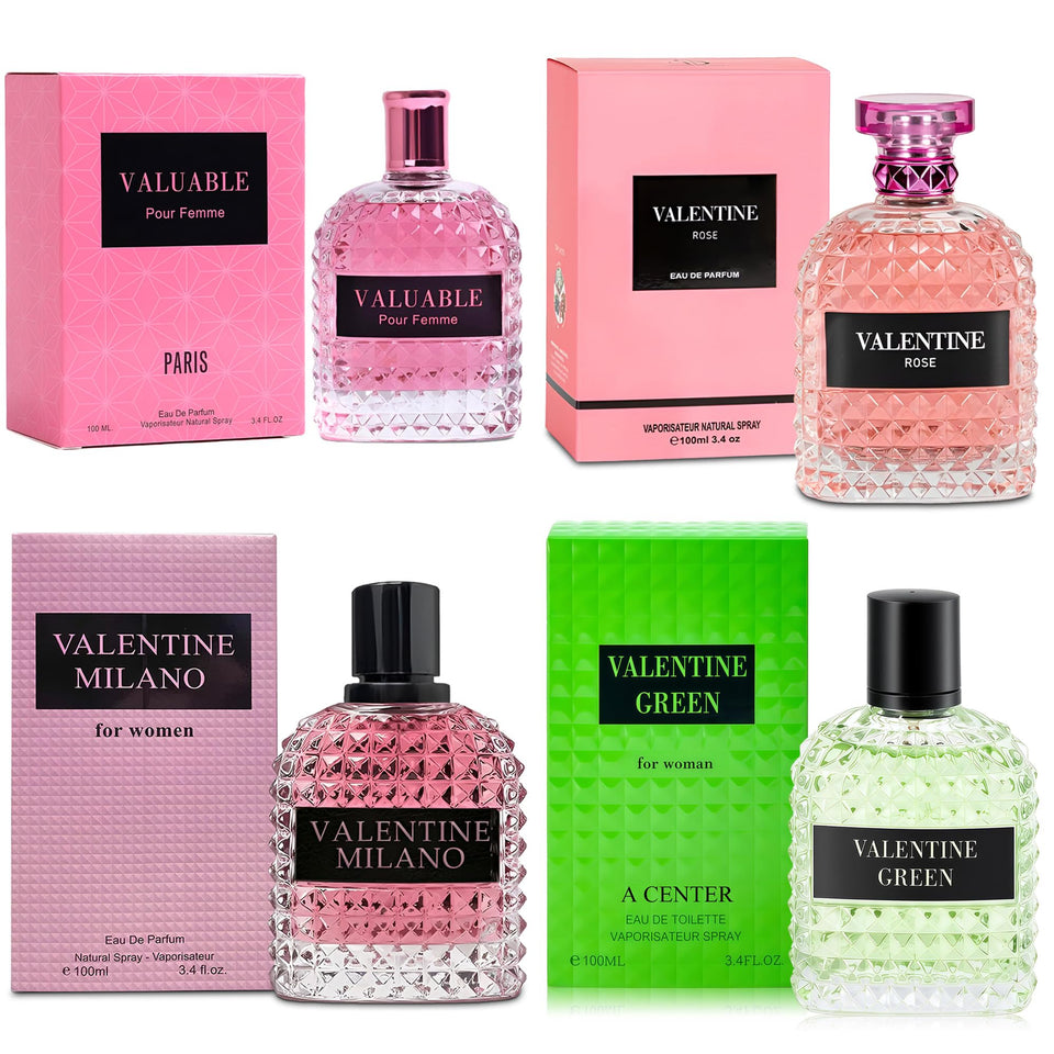 A CENTER floral rose edp bottle for everyday romantic wear