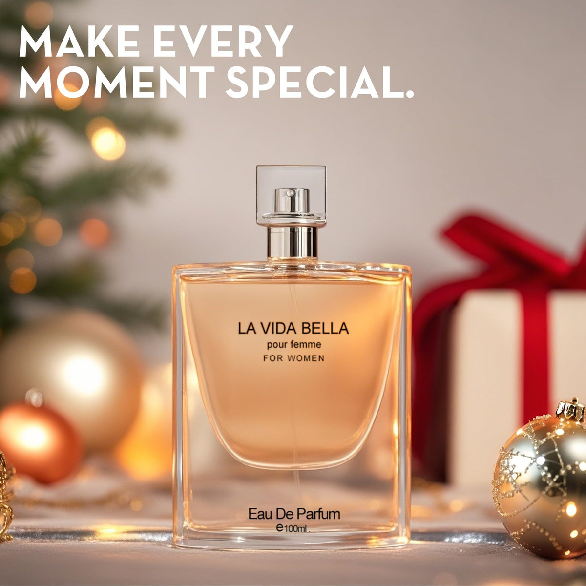 A CENTER La Vida Bella luxury packaging signals a gift-ready design.
