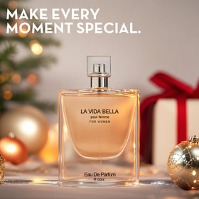 A CENTER La Vida Bella luxury packaging signals a gift-ready design.