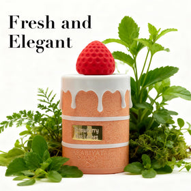 A Center Strawberry Tres Leches daily-wear visual, ideal for versatile, everyday elegance.