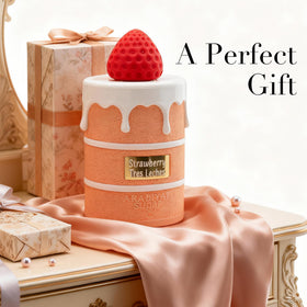 A Center Strawberry Tres Leches gift-set view, perfect for a thoughtful birthday or anniversary.