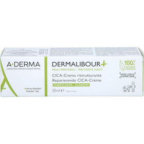 A-Derma Dermalibour+ cream jar soothing irritated skin naturally