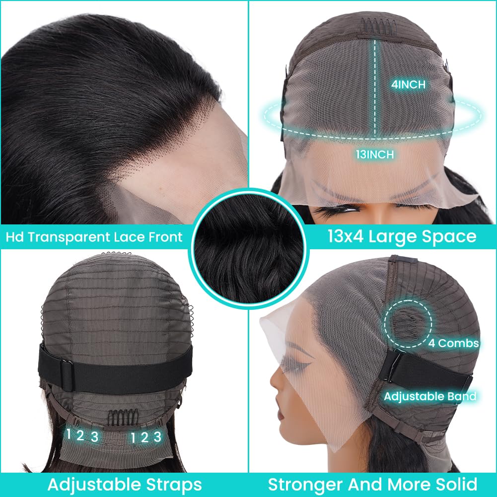 A Future Tongmei close-up of bleached knots for realistic scalp look