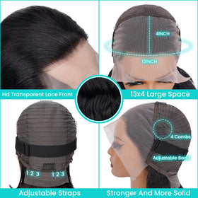 A Future Tongmei close-up of bleached knots for realistic scalp look