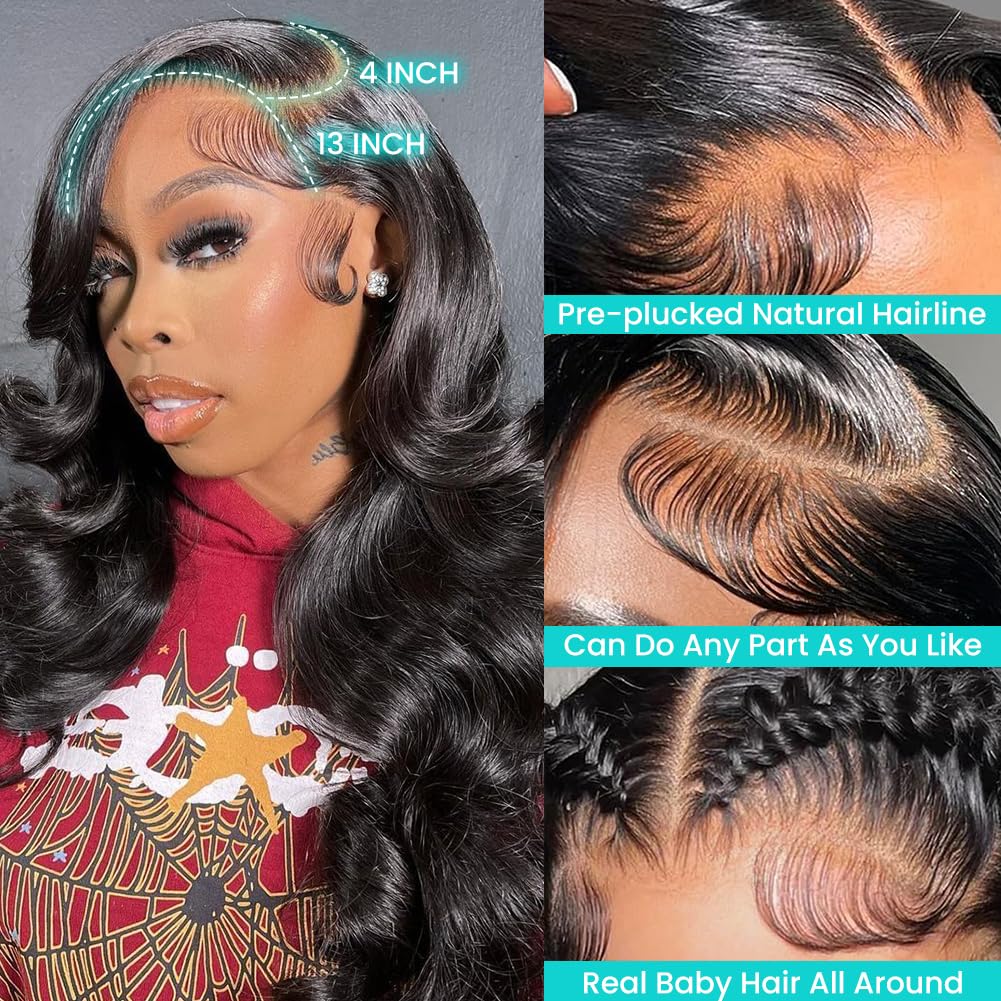 A Future Tongmei lace front close-up hairline for seamless blend