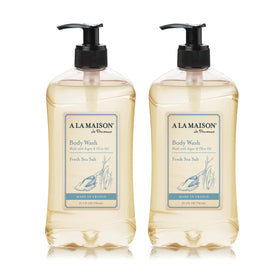A La Maison Fresh Sea Salt Body Wash bottle for daily refreshing cleanse.