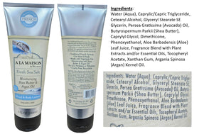 A LA MAISON De Provence Hand and Body Lotion 8oz pack feature