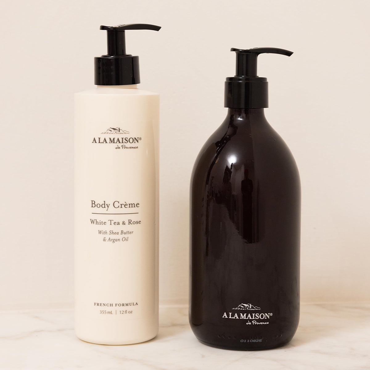 A LA MAISON vegan and biodegradable formula image emphasizes planet-friendly beauty