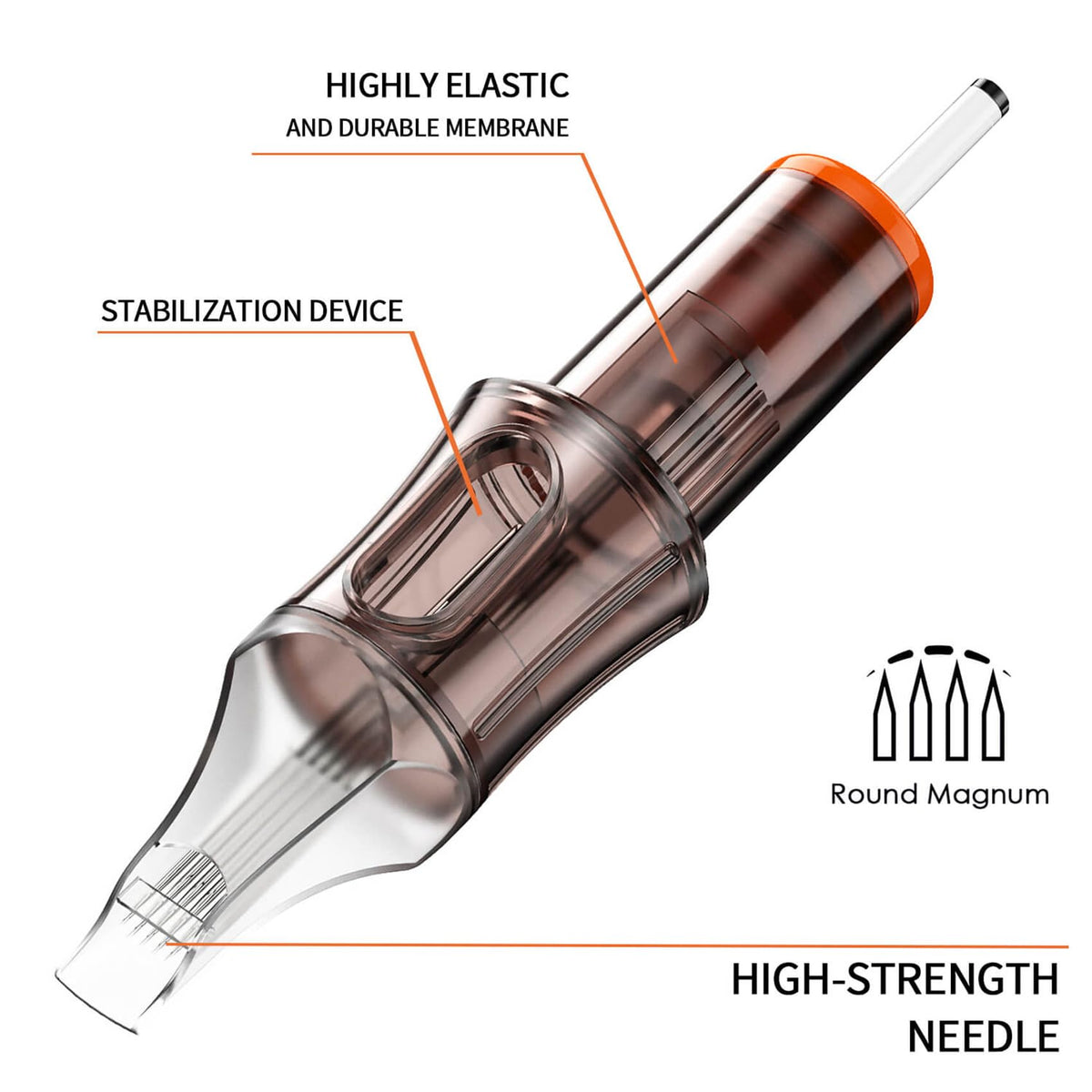 A-minusone anti-backflow design keeps ink stable and neat.