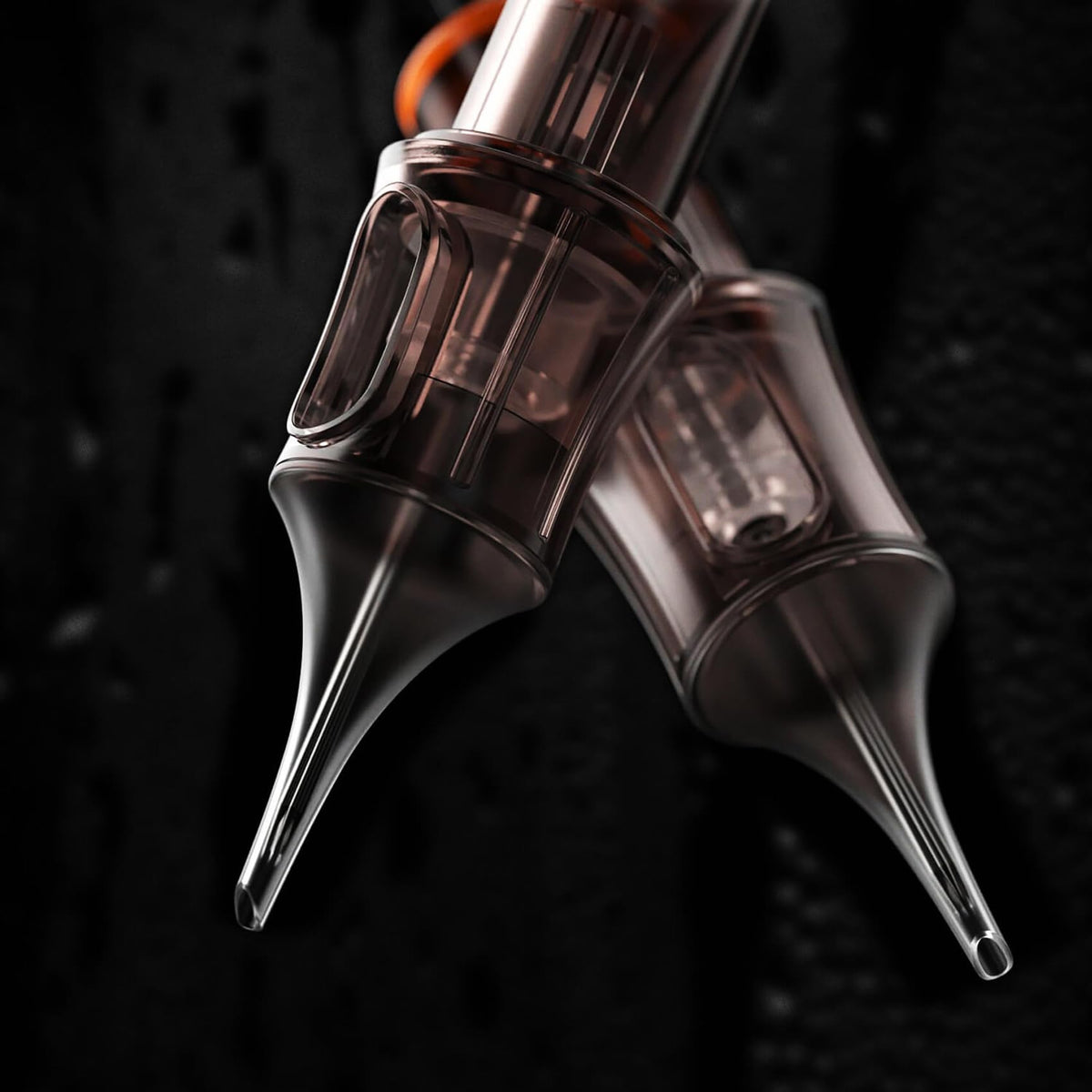 A-minusone clear tube allows monitoring remaining ink for precise replacements