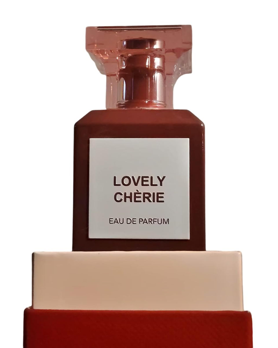 A and Z Jubba Lovely Cherie bottle with cherry notes for elegant evening wear