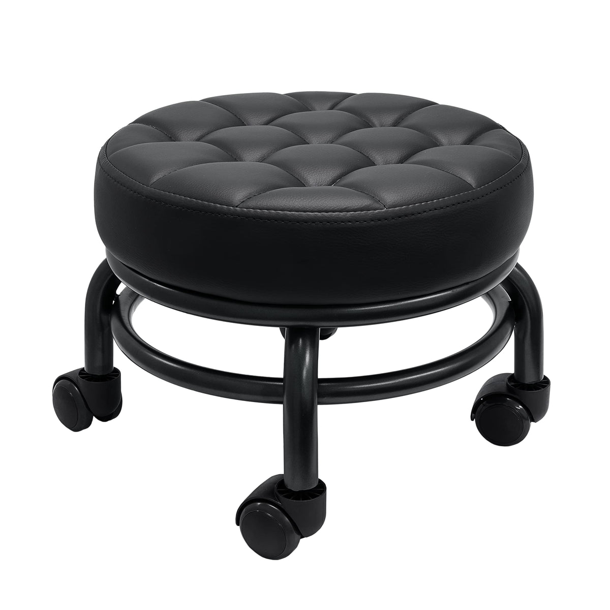 A&amp;A Rolling/Scoot Stool with 360-degree rotation for effortless reach.