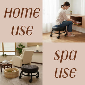 A&amp;A Rolling/Scoot Stool heavy-duty construction handles demanding tasks daily.