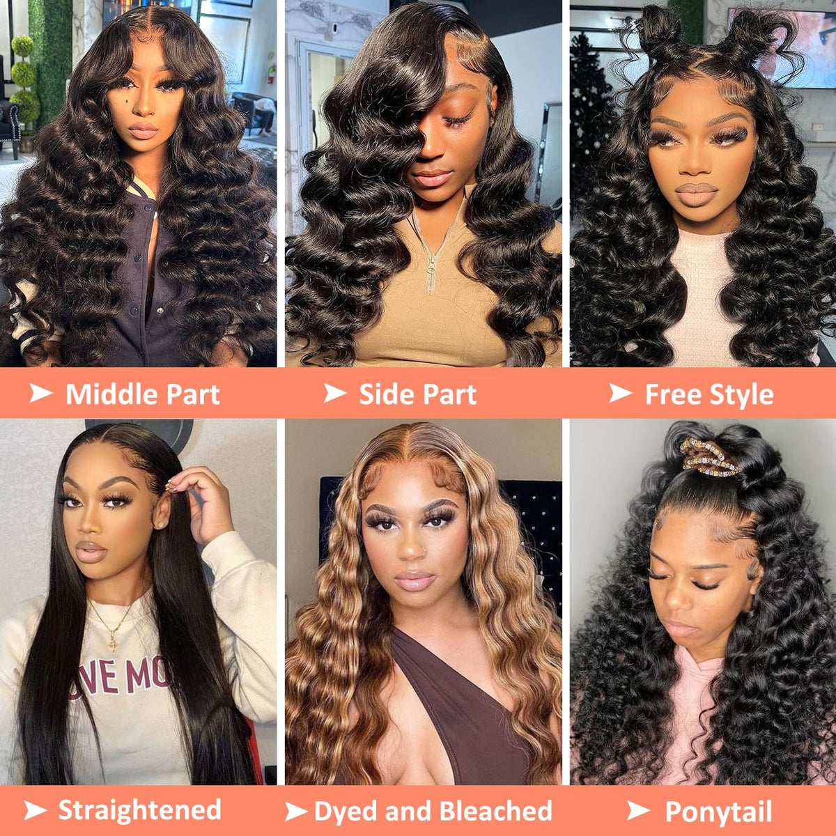 AAKJJ 22.5-inch medium-cap wig with secure built-in combs.