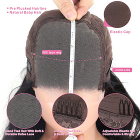 Aaliweya 22.5 cap adjustable wig personalizes fit for daily use.