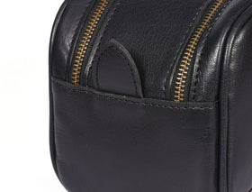 Aaron Leather Goods Vendimia Estilo 10in toiletry bag king-size pouch ideal for grooming kits