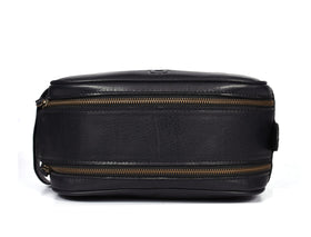 Aaron Leather Goods Vendimia Estilo 10in toiletry bag gift-ready packaging for stylish travel gifts