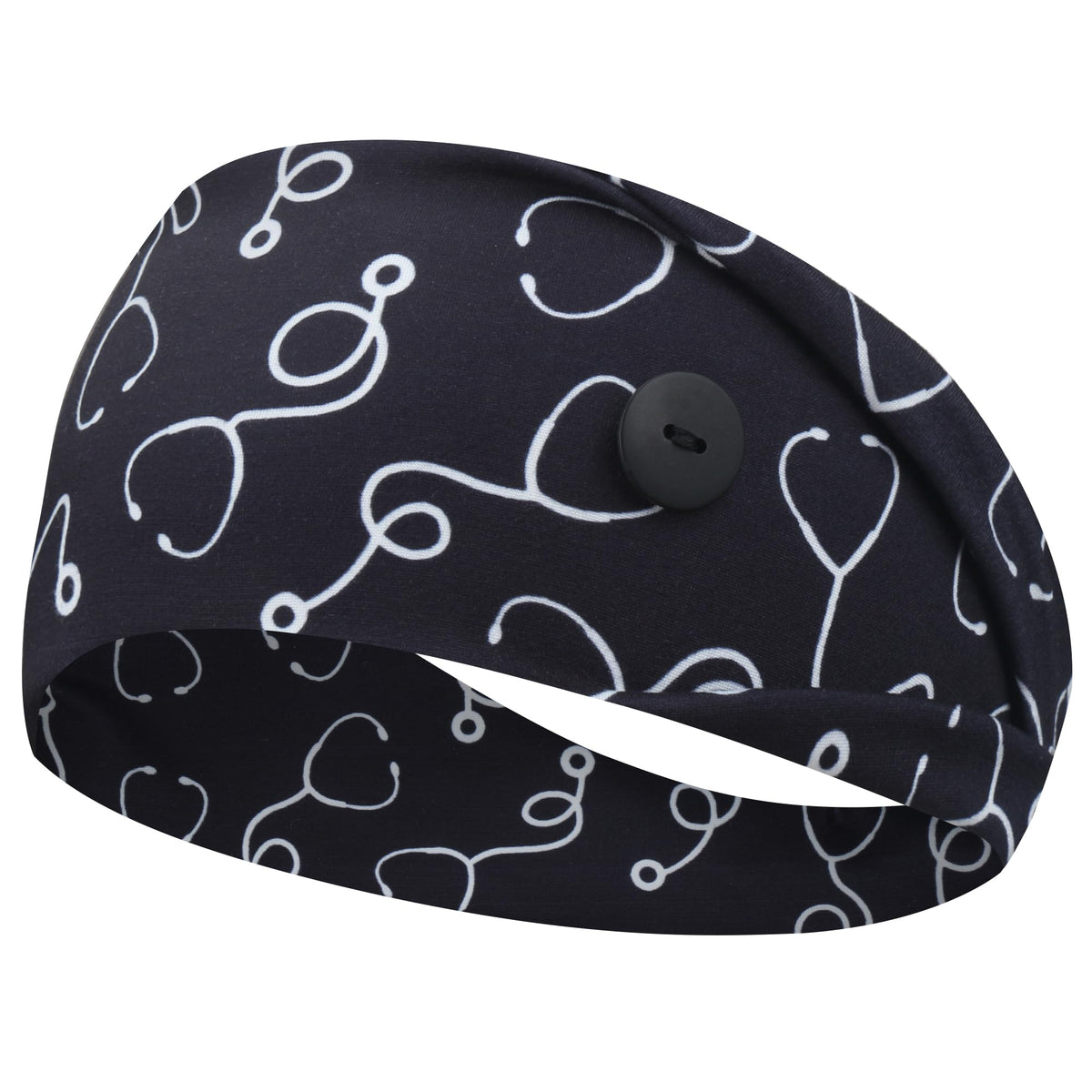 ABAMERICA lightweight sport headband in action for running or yoga