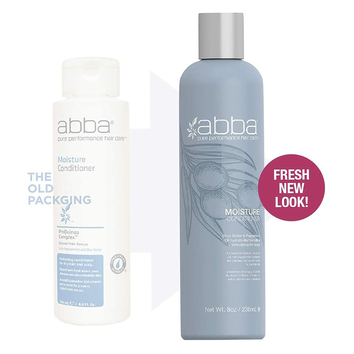 Rich foamy lather forming during ABBA Moisture Shampoo application.