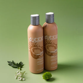 ABBA Pure Color Protection Shampoo lather demonstrates creamy cleansing.