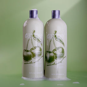 ABBA Pure Gentle Conditioner packaging showing lid variation in batches