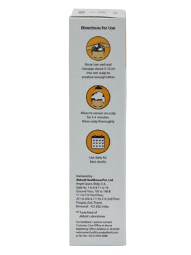 Abbott Selsun Daily conditioner included to prevent scalp dryness
