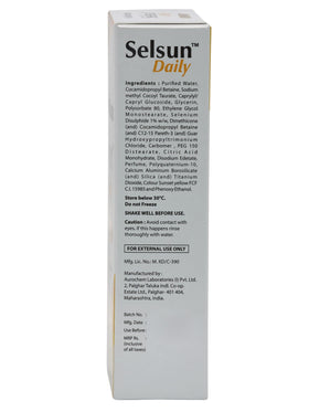 Abbott Selsun Daily fragrance close-up adds fresh scent