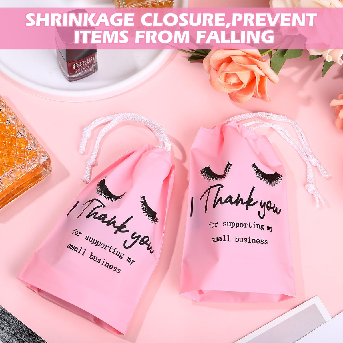 Abbylike 100-pack display showing quantity for small business gifting.