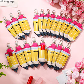 Abbylike pocket-size lip balm holder for women fits standard lip care items.