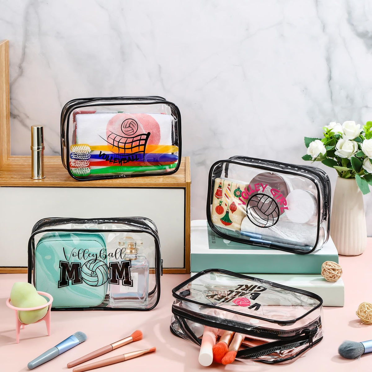 Abbylike six style variety displayed on a product showcase