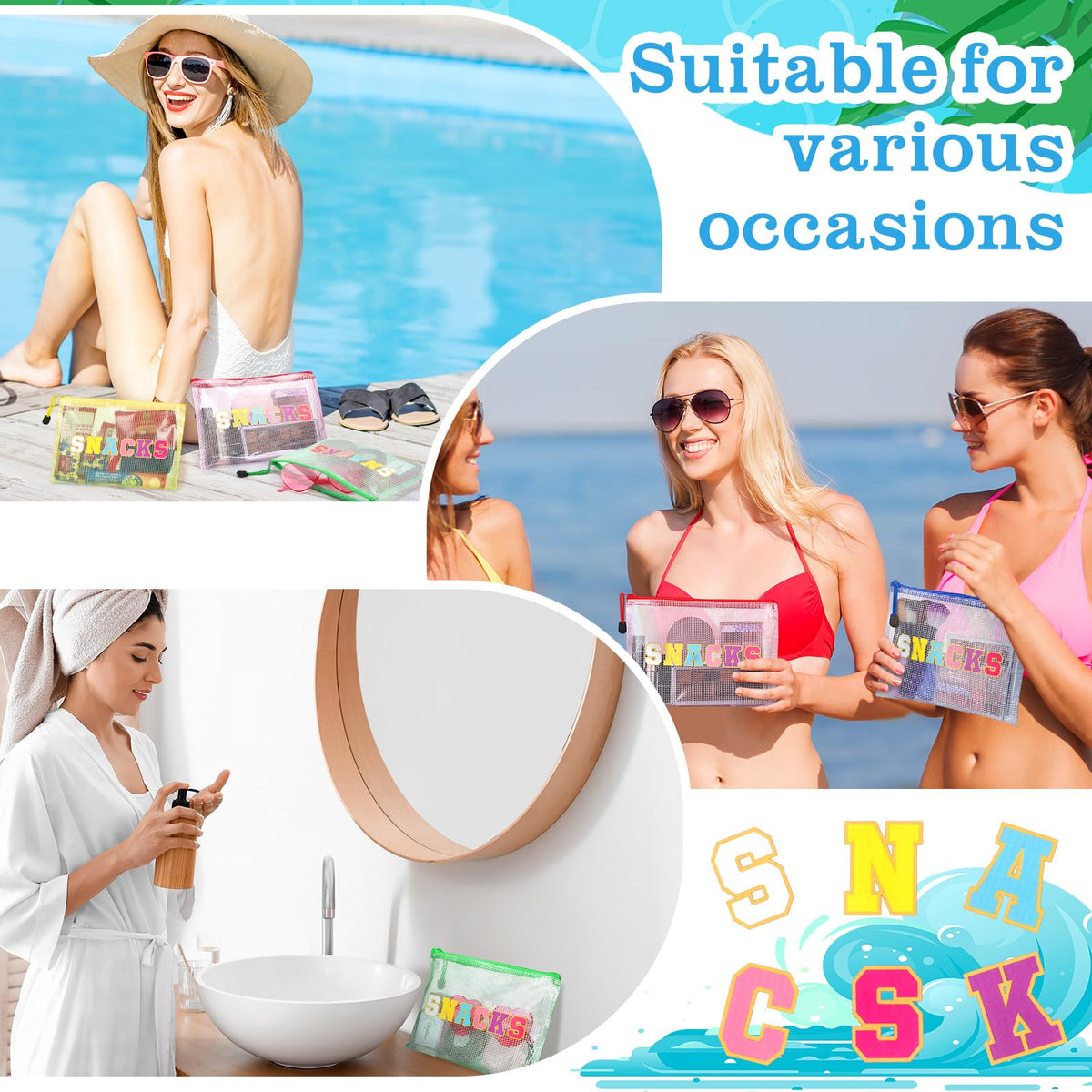 Abbylike travel-ready organizer, lightweight and easy to clean.