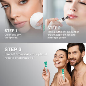 ABERA Fordyce Cream jar label focuses on ceramide and vitamin E.