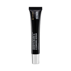 ABERA Ginb eyebrow growth serum bottle highlights easy at-home application for brows.