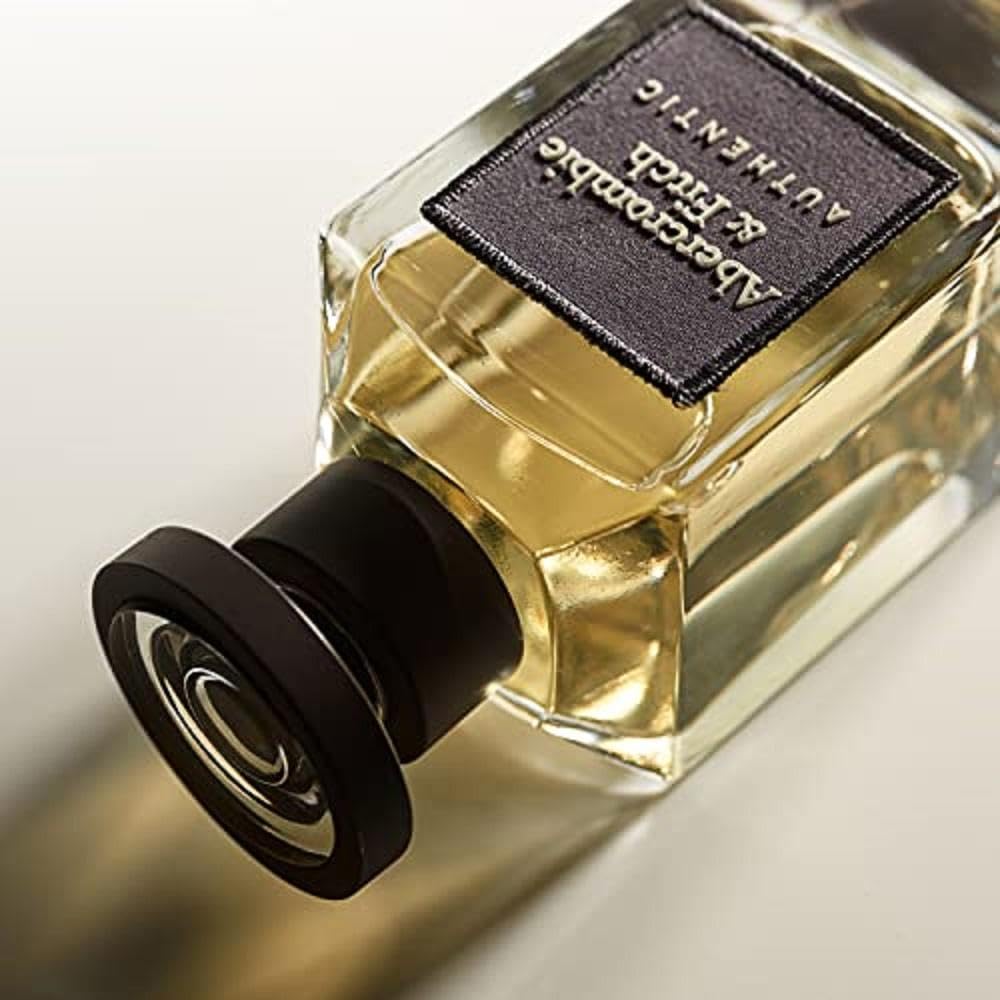 Abercrombie & Fitch Fitch Authentic Men EDT cap detail highlighting refined design.