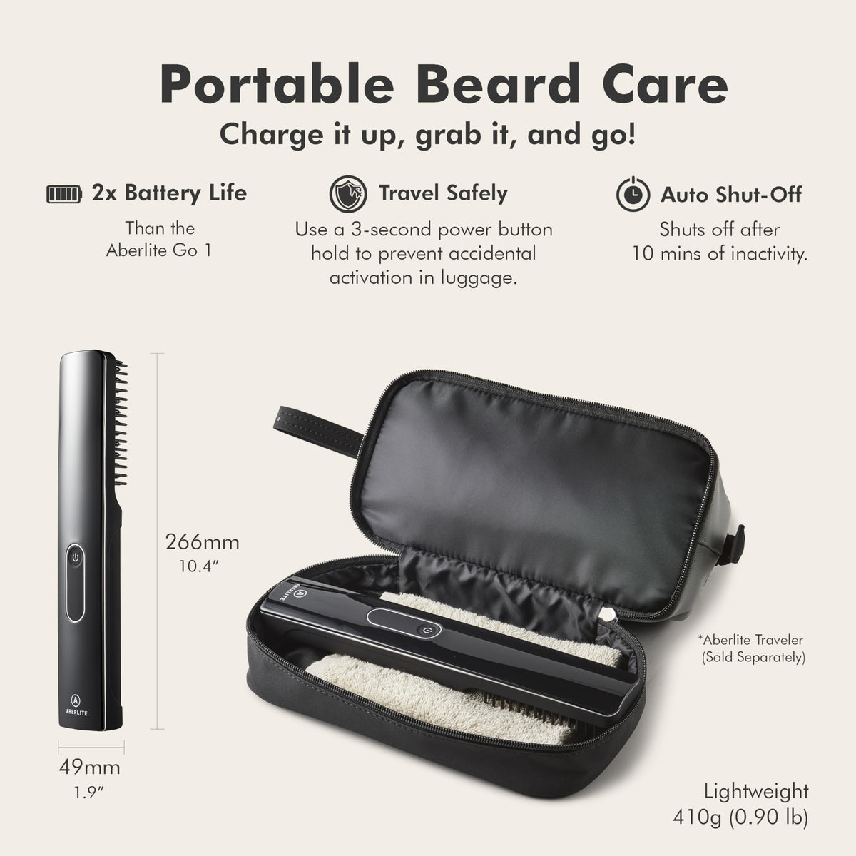 Go 2 5000mAh battery life provides over 30 minutes of wireless use