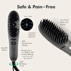 Aberlite Pocket one-handed operation enables easy styling anywhere.