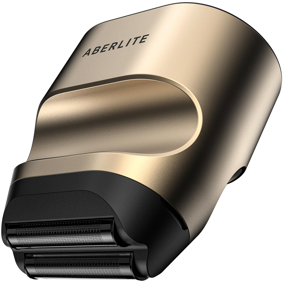 Aberlite Touch 2 close-up of the 0.05mm foil system for precise shaves.