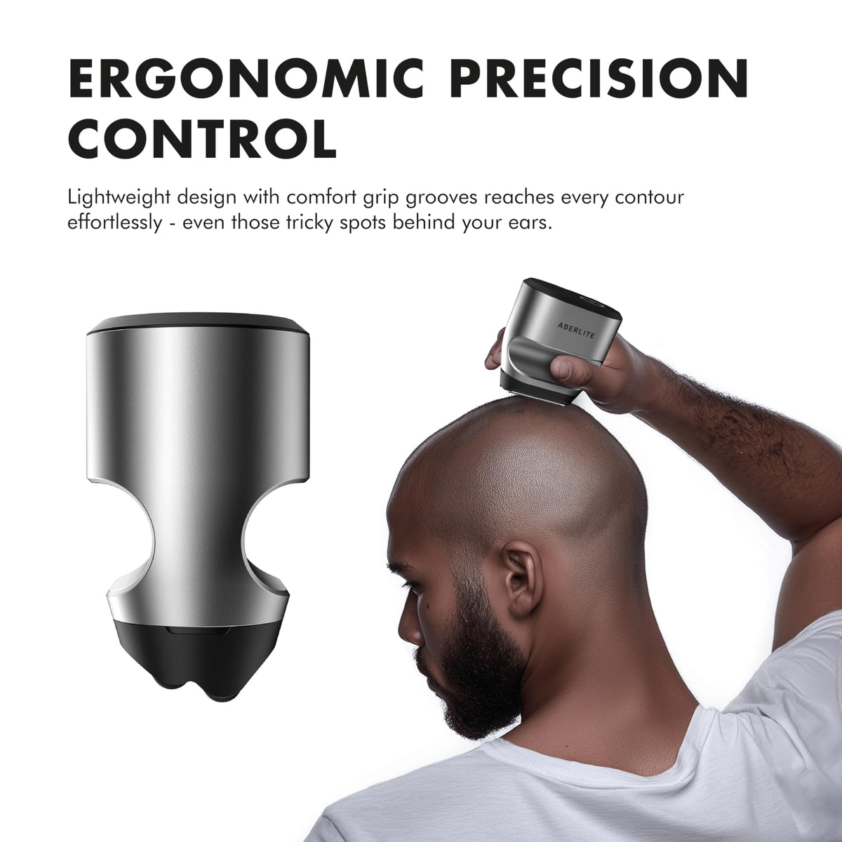 Aberlite Touch 2 IPX7 waterproof design for easy rinsing.