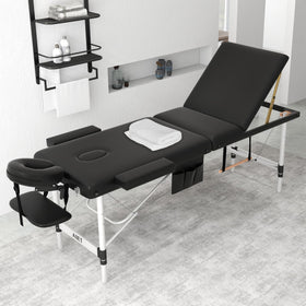ABET massage table adjustable height from 24.7 to 33.4 inches supports diverse therapists