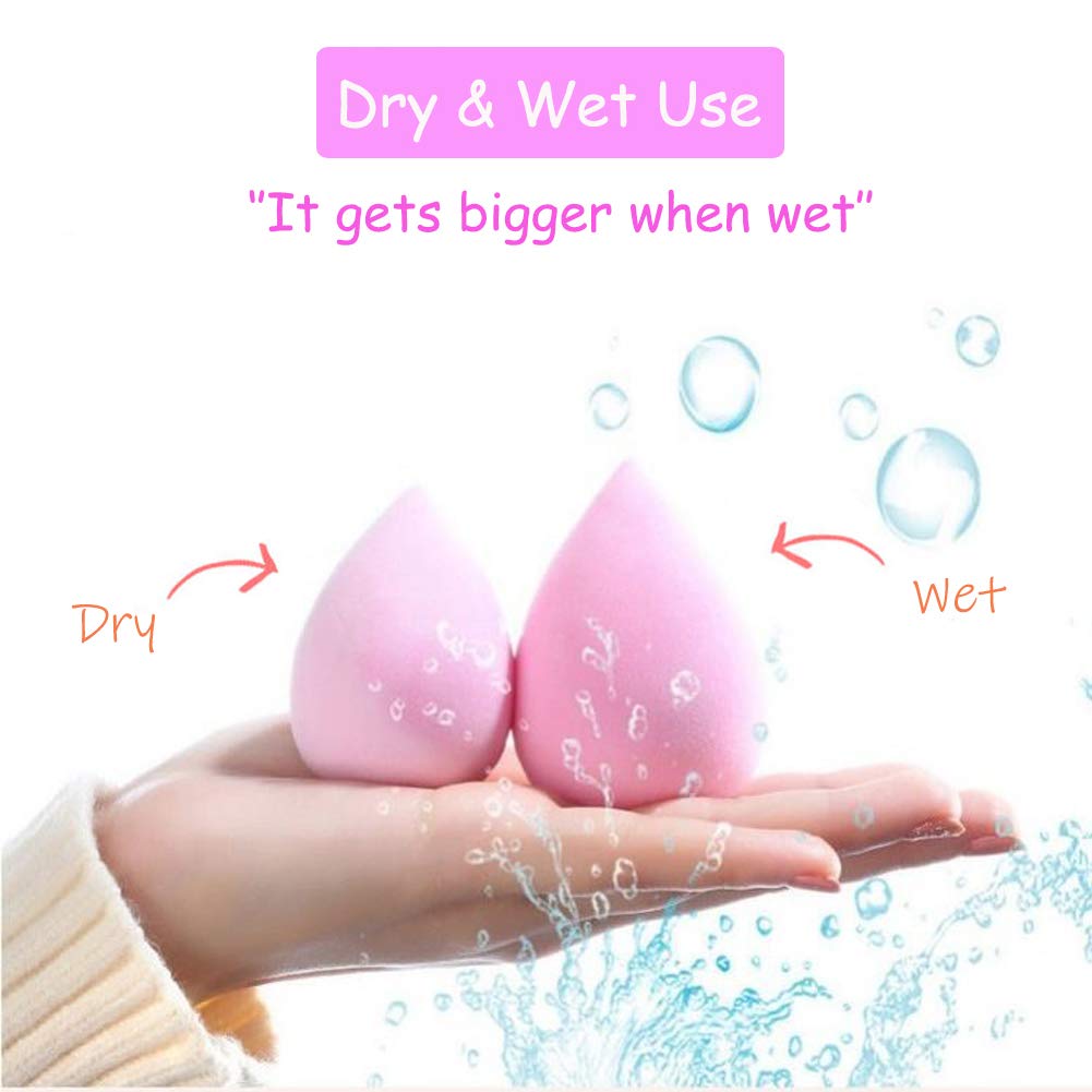Abgream pear-shaped sponges for seamless coverage and blending