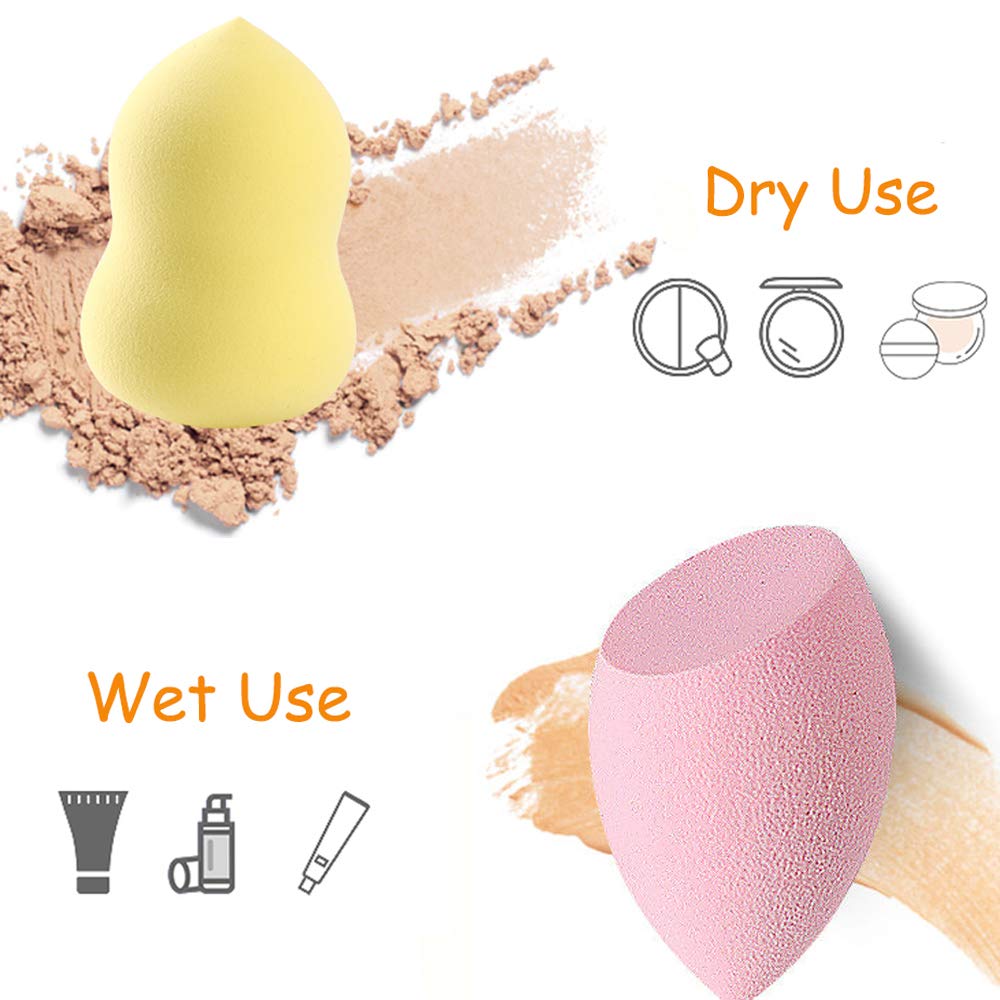 Abgream sponge holder in gold keeps sponges organized on the counter